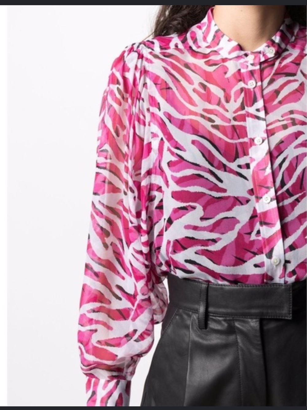 Equipment Sheer Silk Chayce Blouse